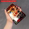 2DFlat Samsung phone case Santa Holding Glowing Earth Globe Applicable to Galaxy S22 S23 S24 S25ULTRA S26 A12 A13 A14 A15 A16