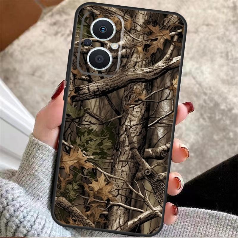 Wicked Hunting Camo Camouflage Case For OPPO Reno 8 7 Lite Reno 3 4 5 6 Lite 8T 4Z 5Z Find X5 X2 X3 Lite Neo X6 Pro Cover