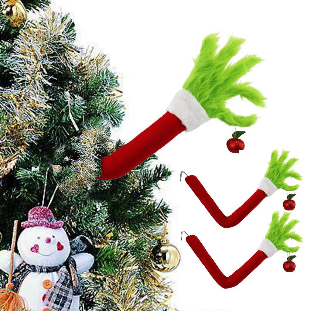 Подвеска для украшения рождественской елки, забавная и милая подвеска в виде руки, украшение для садовой елки, незабываемый подарок