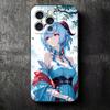 Мягкий чехол для телефона Genshin Impact Гань Юй для iPhone 16 16E 17 Air 15 Pro Max 14 Plus 13 Mini 11 12 7 Черная задняя крышка