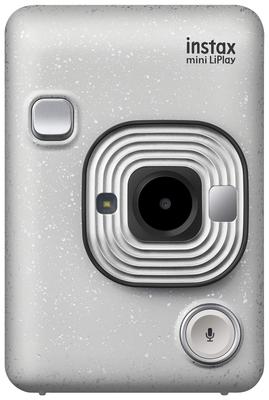Мгновенная камера/смартфон-принтер Fujifilm Instax Mini LiPlay, Белый камень (INS MINI HM1 БЕЛЫЙ КАМЕНЬ)