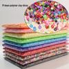Экологичные мягкие глиняные слайсы M&M's для DIY Кристального Слайма и Поделок