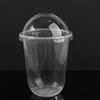 50pcs 250/360/500ML Disposable Cake Cup U Shaped Dessert Cup Drinkware Ice Cream Cup  Pudding