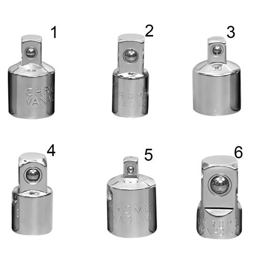 1/4inch 3/8inch 1/2inch Ratchet Wrench Adapter Anti-dropping Slot Corrosion-resistant Durable Professional Socket Converter Power Drill