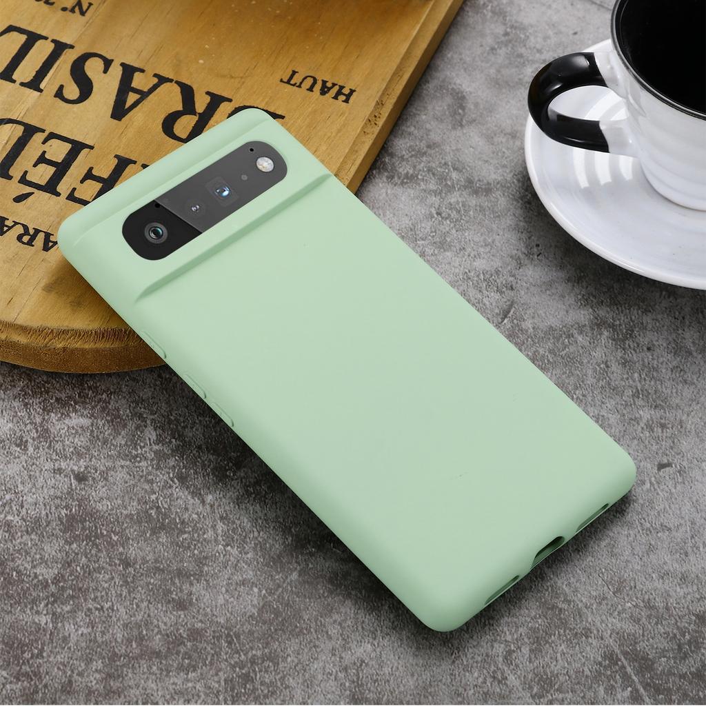 Real Liquid Silicone Phone Case For Google Pixel 8 Pro 7 Pro 6 Pro 6A 7A Case Soft Shockproof Bumper Protection Cover