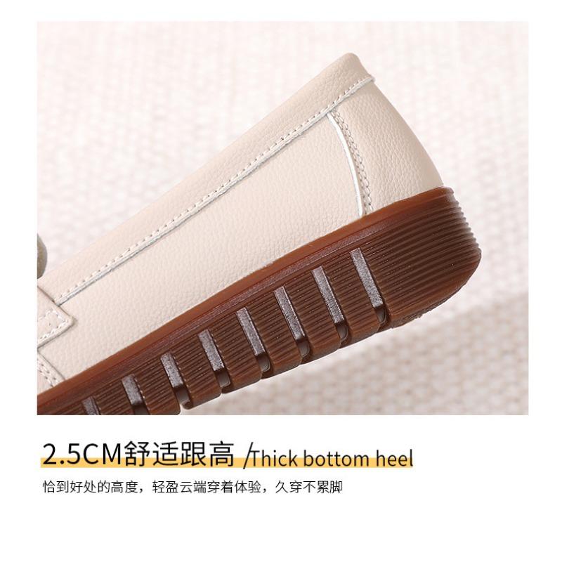 Новые весенние женские туфли-туфли на мягкой подошве для мам, модная и повседневная женская обувь