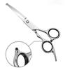 With Safety Round Tips Pet Grooming Shears Silver Pet Hairdressing Curve Scissors  Grooming