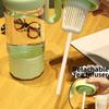 Leak-proof Sports Water Bottle Large Capacity Tea-water Separation Cup Tea Partition Cup  Travel
