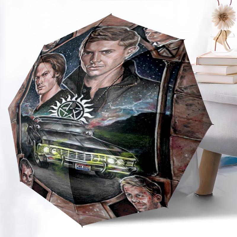 Supernatural Wings Shadows Folding umbrella durable Portable outdoor Umbrella Umbrella