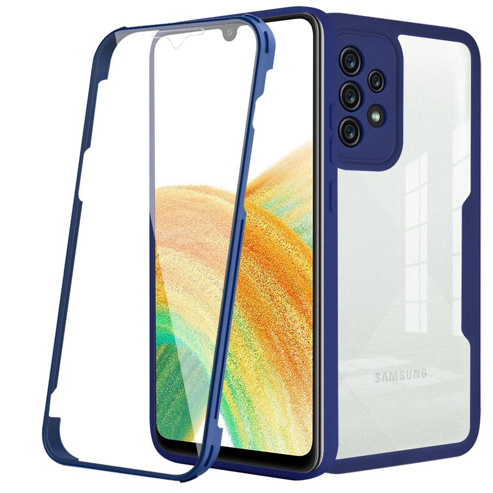 Роскошный чехол-накладка на все 360 градусов для Samsung Galaxy A54 A53 5G A34 A13 A52 A33 A51 A12 A52S A71 A32 Мягкий силиконовый бампер