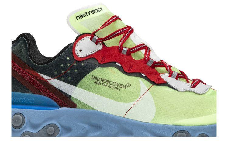 Men's Sneakers Nike React Element 87 Undercover Volt Volt/University Red-Black-White