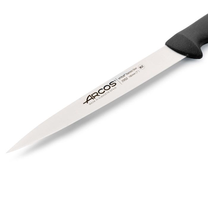 Couteau à filet - Arcos - Prof 295225 - Acier inoxydable Nitrum - Lame 19 cm - Ergonomique