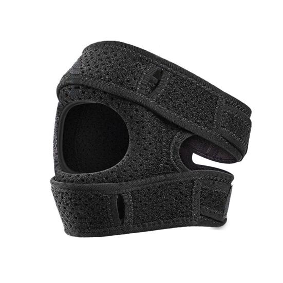 1Pc/2Pcs Patella Knee Brace Dual Patellar Tendon Support Strap for Meniscus Tear Pain Relief Adjustable Patellar Stabilizer Knee Pad for Runners