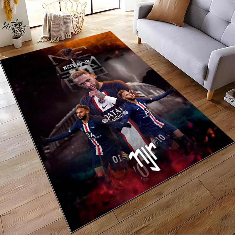 Neymar Jr Football Art Non-slip Rug for Home