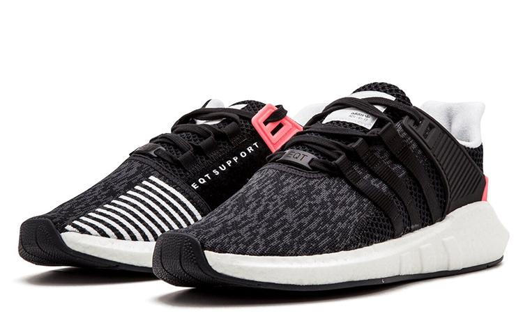 Eqt Support 93/17 Adidas Originals 'Core Black Turbo Red' BB1234