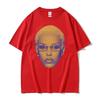 Retro Rapper Doja Cat Face Graphic Tee Shirt Men Women 90s Fashion Classic T Shirts Male Casual High Quality Cotton T-shirt Tops