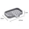 Silicone Sponge Storage Holder No Standing Water Soap Storage Rack Drain Storage Tray  Home Decor