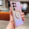 Гальванизированный шелковый узор магнитная застежка Samsung S11 Apple iPhone11 песочно-розовый мягкий чехол чехол для мобильного телефона защитный чехол S11