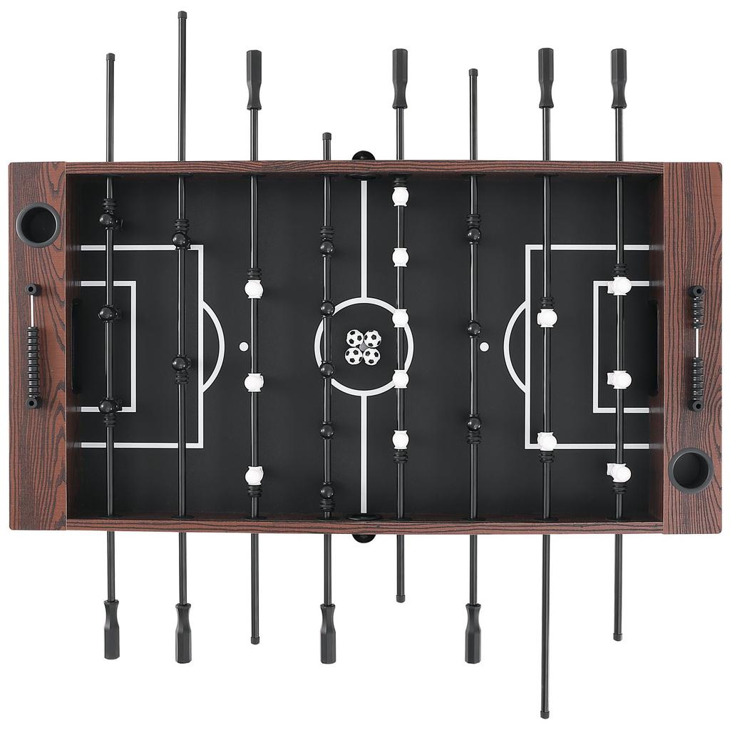 VEVOR Foosball Table, 55 inch Standard Size Foosball Table, Indoor Full Size Foosball Table for Home, Family, and Game Room