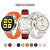 18-мм силиконовый ремешок для Huawei Watch GT4 41 мм Спортивная сменная лента для Huawei Watch GT5 41 мм GT5pro 42 мм Браслет Ремешок для часов