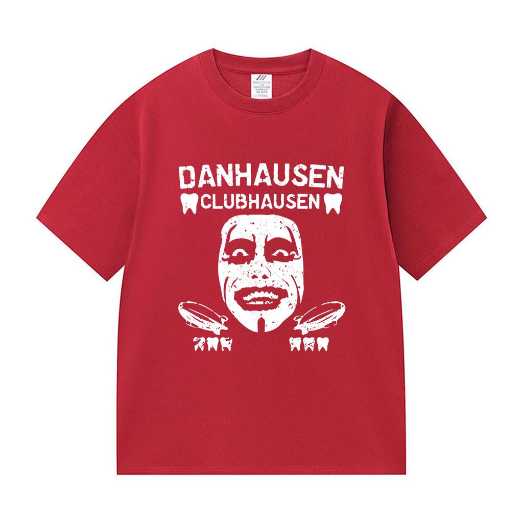 2026 Hot Danhausen Wrestler Print T Shirt Unisex Hip Hop Vintage Cotton Short Sleeve Tshirt Punk Gothic Fashion Clothing Tshirt