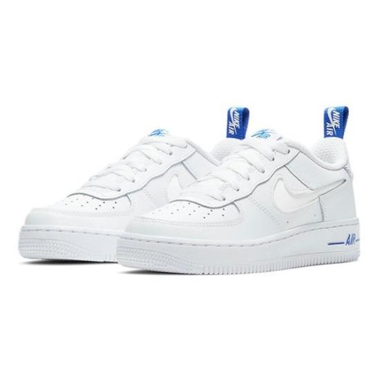 Nike Air Force 1 '07 LV8 Low Белый Гоночный Синий - DD3227-100