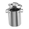 Stainless Steel Deep Fryer Multipurpose Professional Cooking Tool Japanese Frying Pan Stockpot for