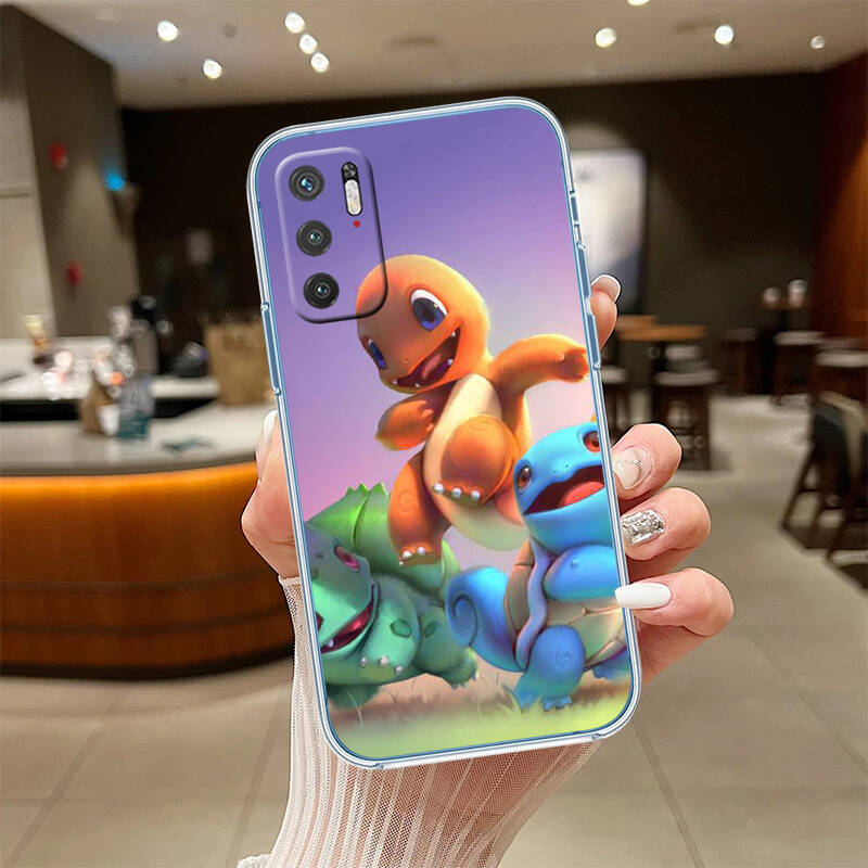Pokemon Phone Case for Motorola G14 G15 G24 G30 G31 G32 G34 G41 G42 G51 G52 G50 G60S G60 G62 G72 G71 G73 G84 G85 G200 E32
