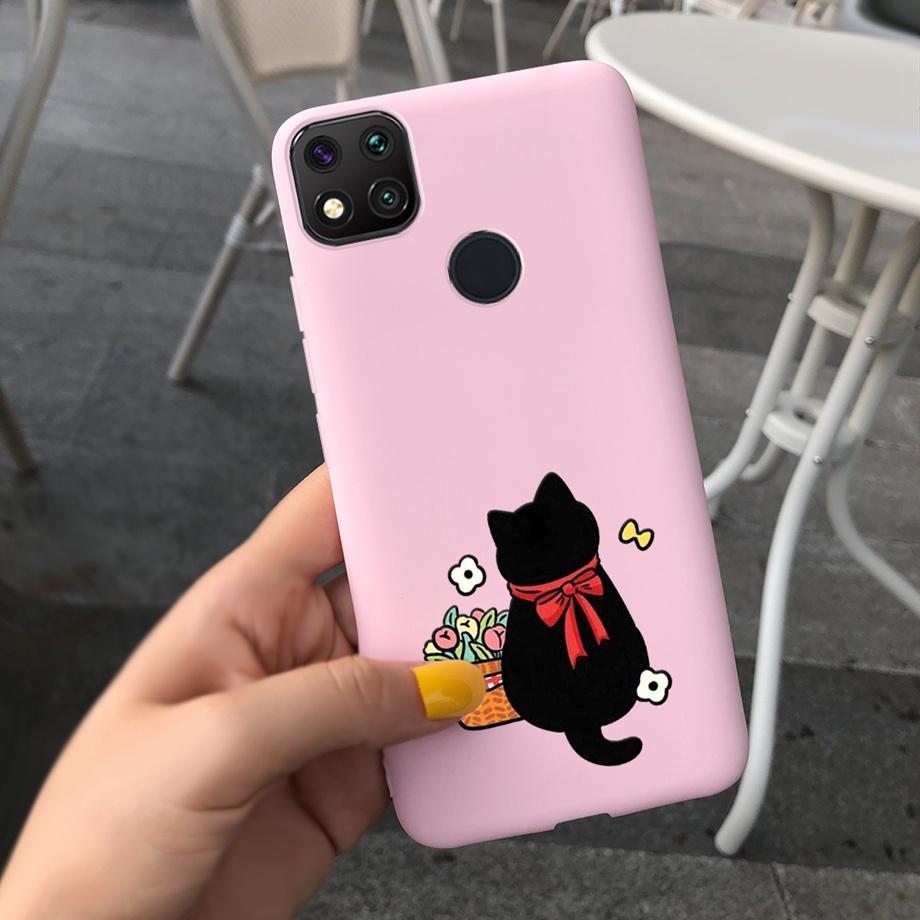 Чехлы Для Redmi 9C Чехол Xiaomi Redmi 9C NFC Чехол для телефона Мягкий чехол для телефона Ударопрочный бампер Redmi9c 9 C Xiomi Силиконовый МЯГКИЙ Чехол