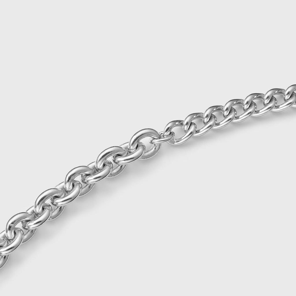 Плюс Серебряное Ожерелье 112144320910 4.C.Homme