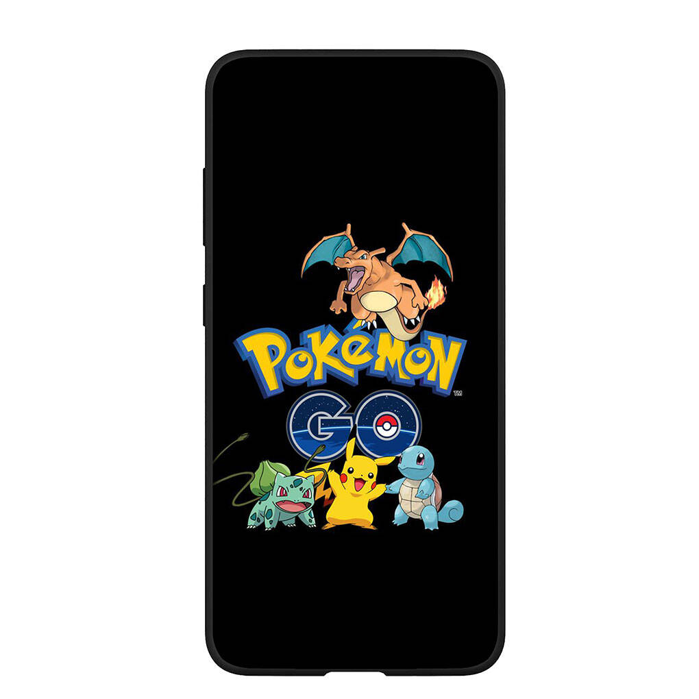 Чехол для телефона для iPhone 17 16 15 Plus Xiaomi Poco F8 F7 X7 X6 M8 C85 C75 Redmi Note 14 12 11 13 Pro Max A4 14C 13C 15C Pokemon GO Пикачу Сквиртл Чехол