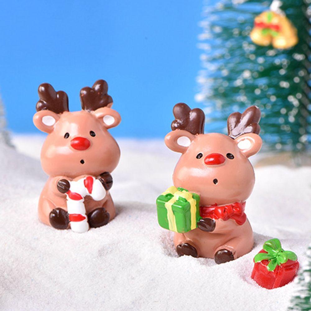 Gifts Figurines Miniatures Elk Decoration Decoration Supplies Micro Landscape Christmas Decoration