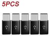 1/5/10Pcs Micro USB Female To Type C Male Adapter Converter for Android Smart Phone Tablet USB Type C To Micro USB Connector 3