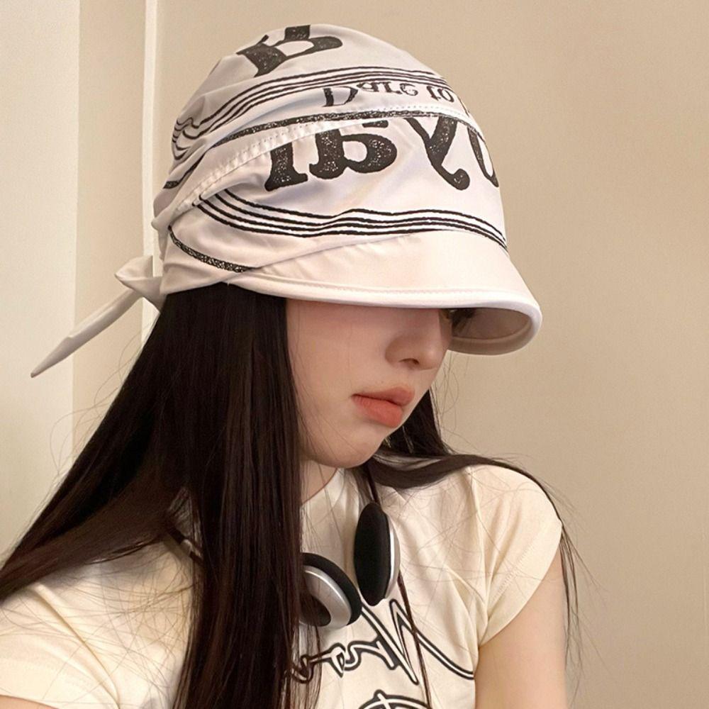 Корейский стиль шарф шляпа хлопковая ремешковая бандана шляпа повседневная буква платок шляпа мужская
