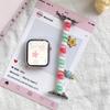Cute Scrunchie strap for apple watch bands 10 42mm/46 40mm 41mm 38 44 45 stretchable brecelet iwatch 11 9 8 7 5 SE ultra2 3 49mm 3