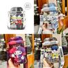 Пластиковый стакан Sanrio Cinnamoroll с двумя отделениями и трубочками для детей и путешествий
