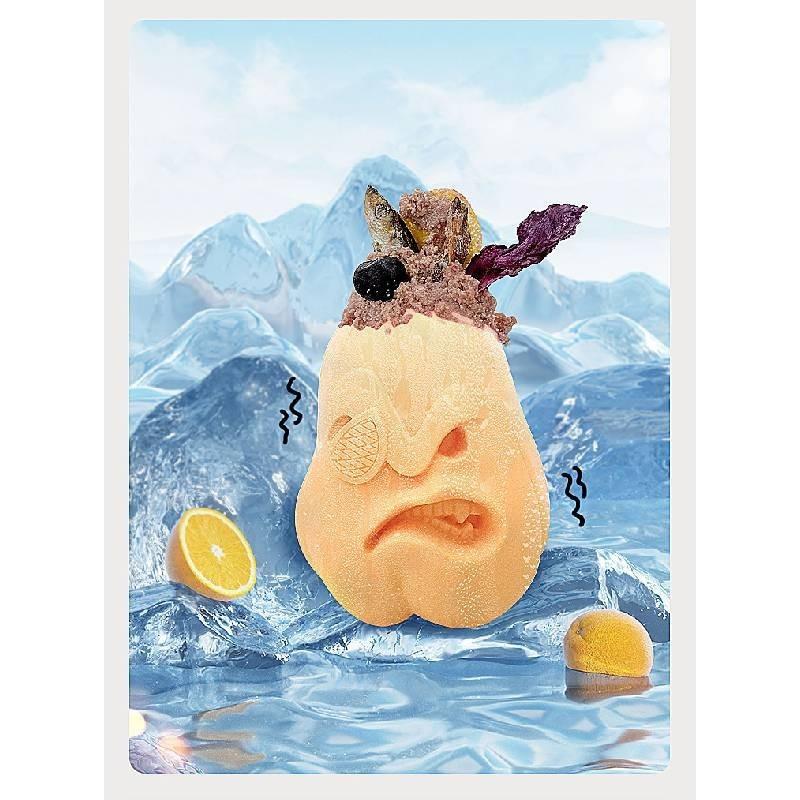 Прочная силиконовая игрушка-кормушка для домашних животных, дизайн "Тыква-пират", для собак и кошек, устойчивая к укусам