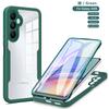360 Full Body PC+TPU Shockproof Protective Case For Samsung Galaxy A02 A02S A03 A03S A04 A04S A04E A05 A05S Phone Cover