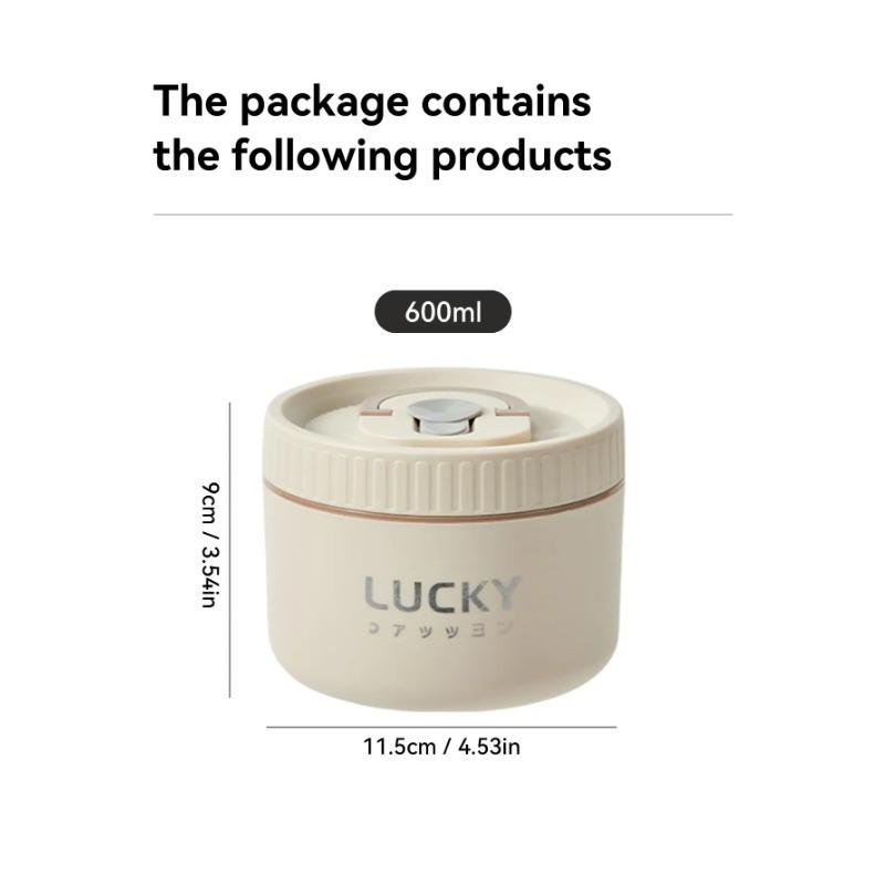 18/8 нержавеющая сталь термоконтейнер для еды Bento Lunch Box Set, портативный контейнер для ланча, сохраняющий тепло с термосумкой