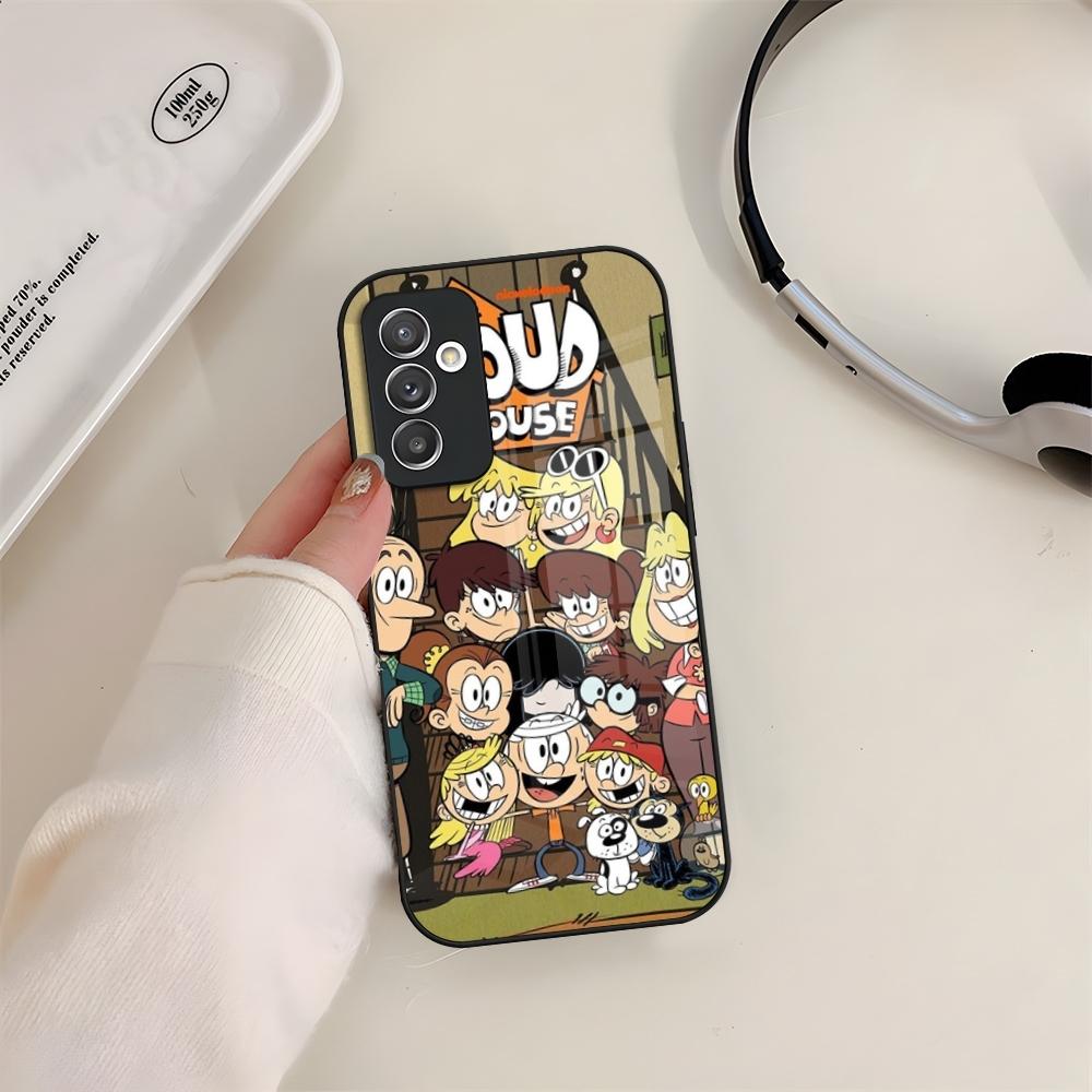 Стекло для чехла телефона LoudS H-HouseS для Samsung S24 S26 S23 S20 S25 S21 S22 Ultra Fe Plus A05 A06 A16 A26 A36 A56 Coque