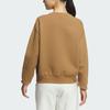 adidas Свитшот Lounge CREW Женский Песочно-коричневый JJ3578