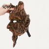 Creepy Spider Web Halloween Mask Mask, Horror Tree Demon Costume Prop, with Breathable Hollow Design, Lightweight Party Dark Style for Cosplay Fantasy