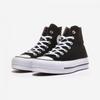Converse Chuck Taylor All Star Lift High  Black White White 