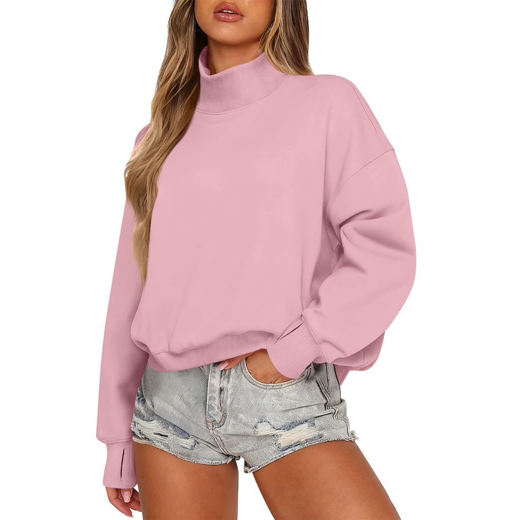 Women's Sweatshirt Long Sleeve  Casual Comfort Loose Lightweight Women's Sweatshirt