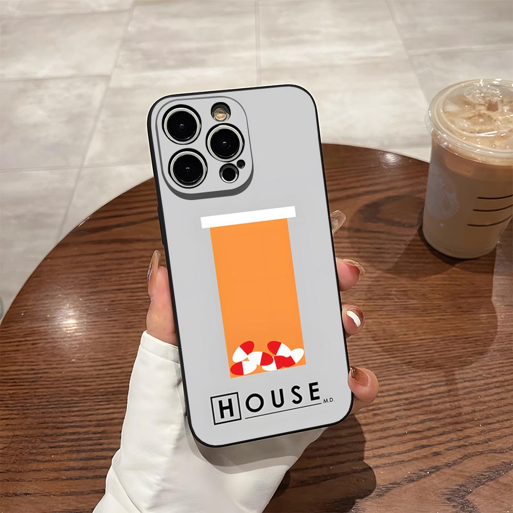 Чехол для телефона House MD TV Classic Vintage для 17 Pro Max Iphone 14 16 Pro Max 12 15 Plus 13 Pro 11 Xr X Xs Задняя крышка