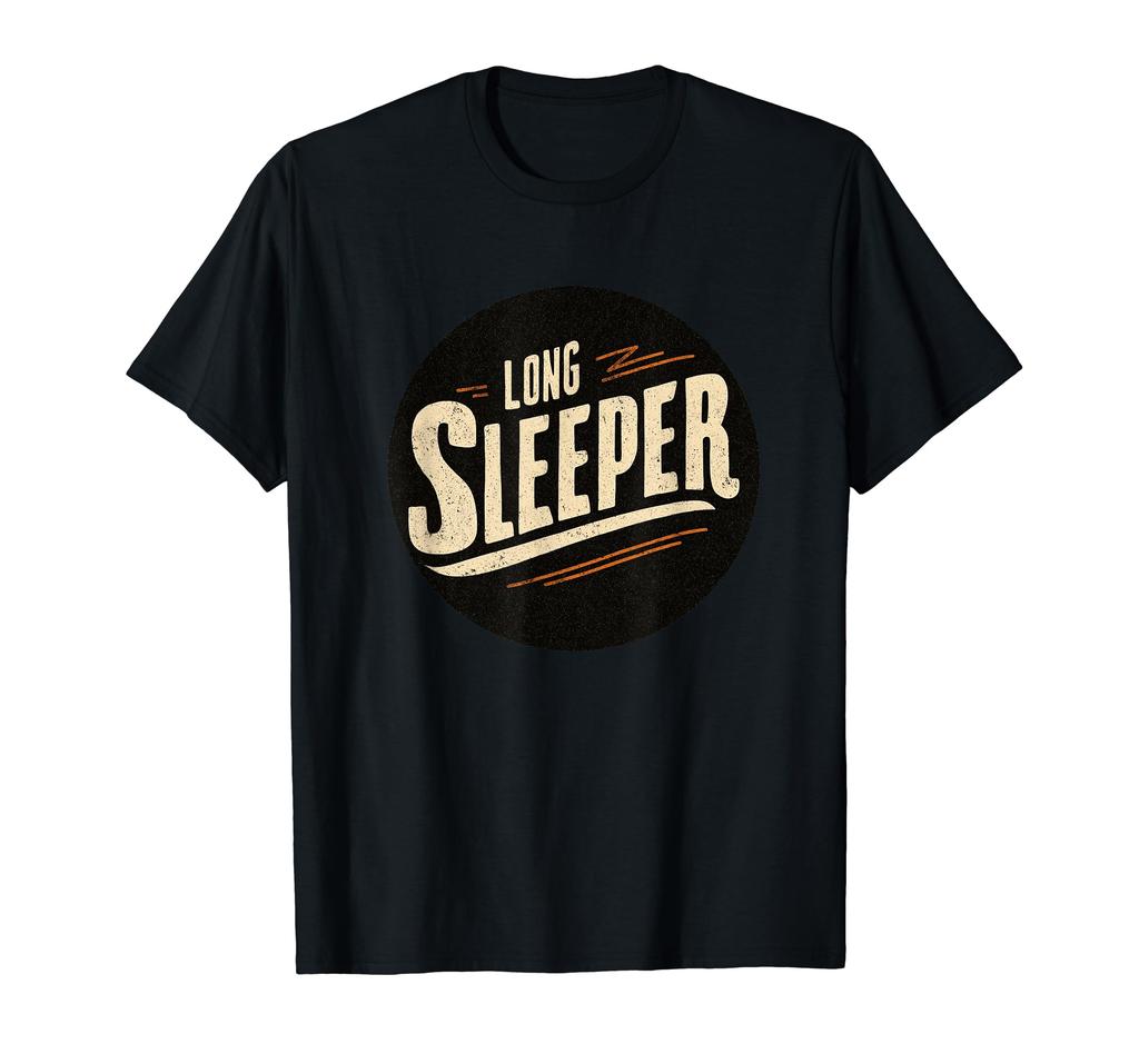 Funny Long Sleeper Stamp. T-Shirt