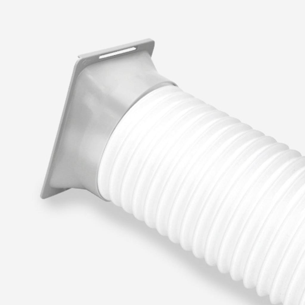 Mobile Air Condition Exhaust Hose Coupler Duct Pipe Interface Portable Window Vent Adapter Extender Connector Spare Part