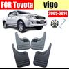 Брызговики для VIGO Брызговики крыло пикап vigo Брызговик брызговик Защитные крылья Брызговик автомобильные аксессуары Передние Задние 4 шт