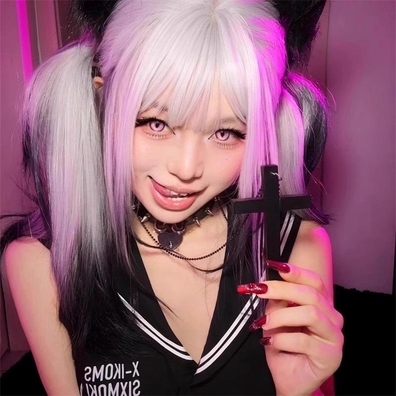 Ожерелье с подвеской в виде деревянного креста в стиле Y2K для женщин и мужчин, винтажное, крутое, для дерзких девушек, хип-хоп, модное, аксессуары для вечеринки, подарок