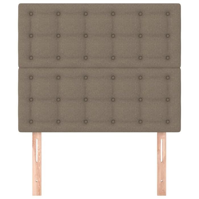 Maison Exclusive - Tête de lit Taupe 100x5x118/128 cm Tissu